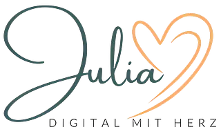 Logo Julia Digital mit Herz mit einem Herzsymbol